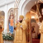 Управляющий Северо-Западным викариатством возглавил престольные торжества в храме равноапостольного князя Владимира в Тушине