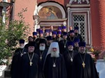 Митрополит Каширский Феогност провел рабочую встречу с ответственными за различные направления деятельности в Южном викариатстве