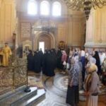 Председатель Синодального отдела по монастырям и монашеству совершил Литургию в Иоанно-Предтеченском ставропигиальном монастыре в день 25-летия возобновления иноческой жизни в обители
