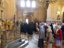 Председатель Синодального отдела по монастырям и монашеству совершил Литургию в Иоанно-Предтеченском ставропигиальном монастыре в день 25-летия возобновления иноческой жизни в обители