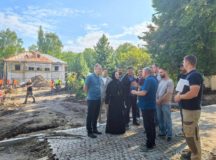 Завершается благоустройство территории скита Алексеевского монастыря в парке Сокольники