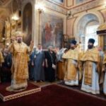 Митрополит Воскресенский Григорий совершил Литургию в храме пророка Божия Илии в Обыденском переулке