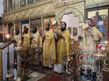 Клирики Патриаршего экзархата Африки совершили Литургию в Богородице-Рождественском монастыре