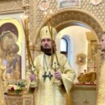 Епископ Раменский Алексий возглавил Литургию в храме пророка Божия Илии в Северном Бутове