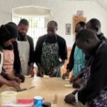 Мастер-класс по выпечке просфор для священнослужителей Патриаршего экзархата Африки провели в Богородице-Рождественском монастыре