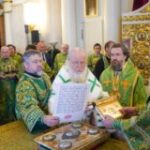 В день памяти благоверных князей Даниила Московского и Александра Невского Предстоятель Русской Церкви совершил Литургию в Даниловом монастыре и возглавил хиротонию архимандрита Иоанна (Железова) во епископа Бронницкого