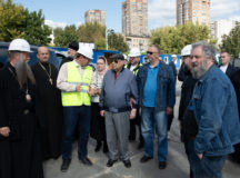 Объезд строящихся храмов прошел в Восточном викариатстве